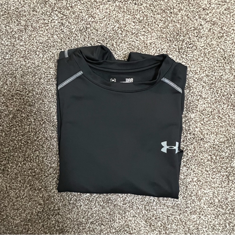 Under Armour Men's ColdGear Fitted Long Sleeve Shirt, Large